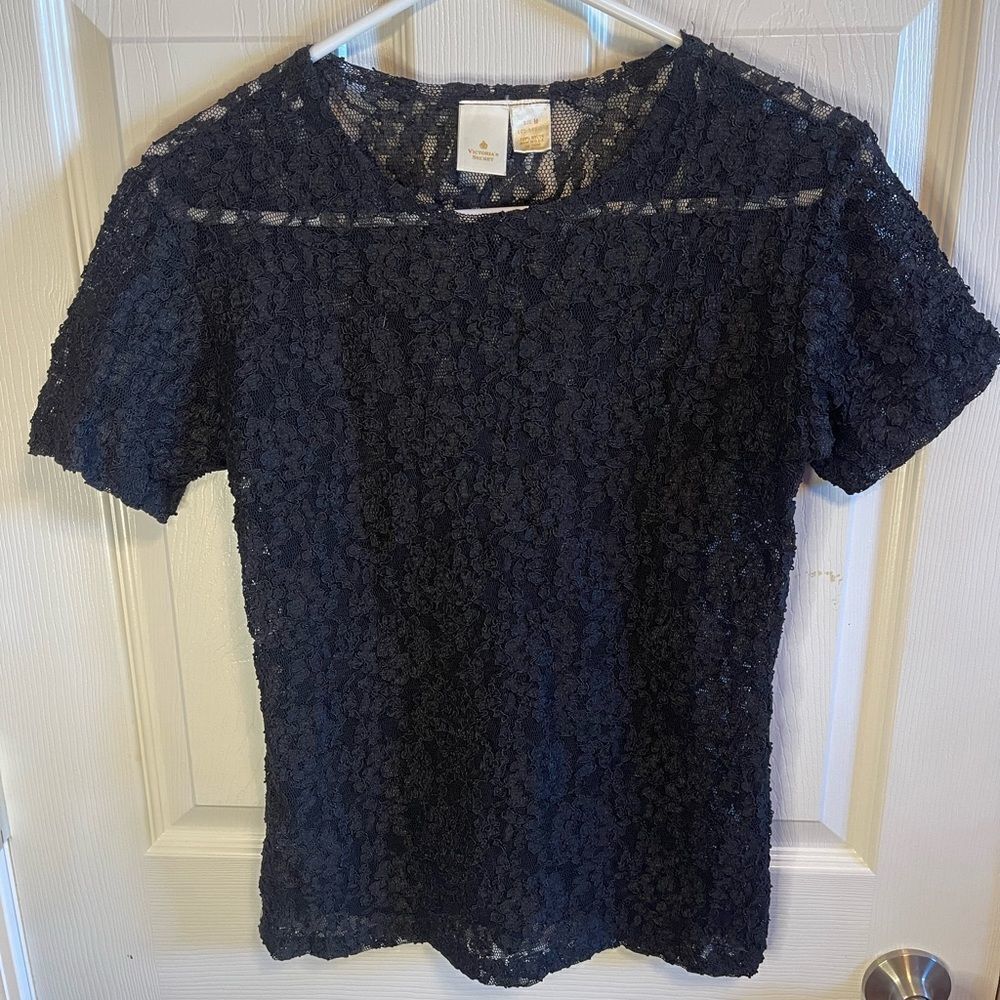 Vintage Victoria’s Secret lace top sz M